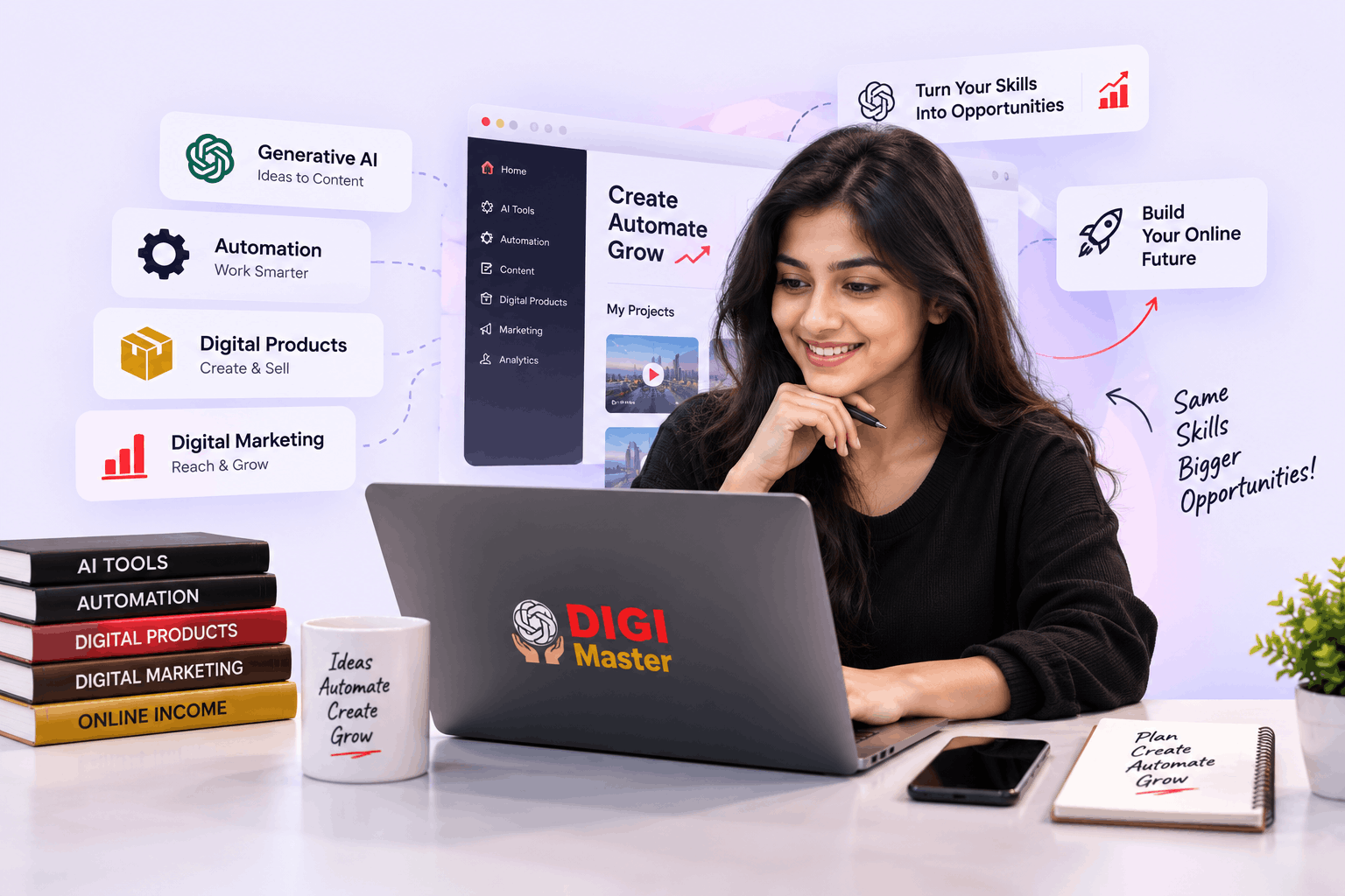 Digimaster ai powered digital marketing institute
